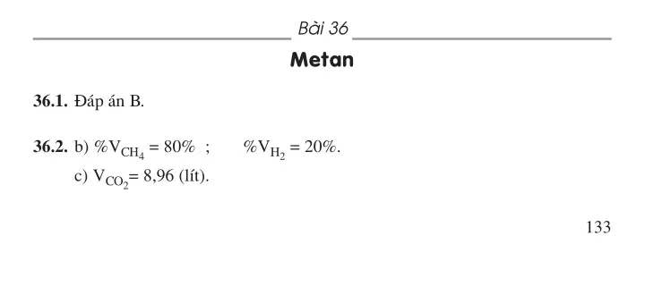 Bài 36: Metan